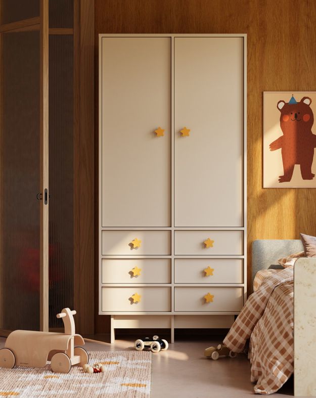 Šatní skříň KABE KIDS SZK03K ve stylu JAPANI
