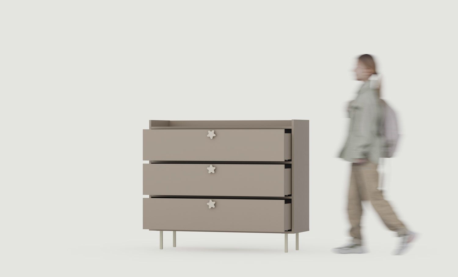 SIGI KIDS KSM1K uzavřená komoda