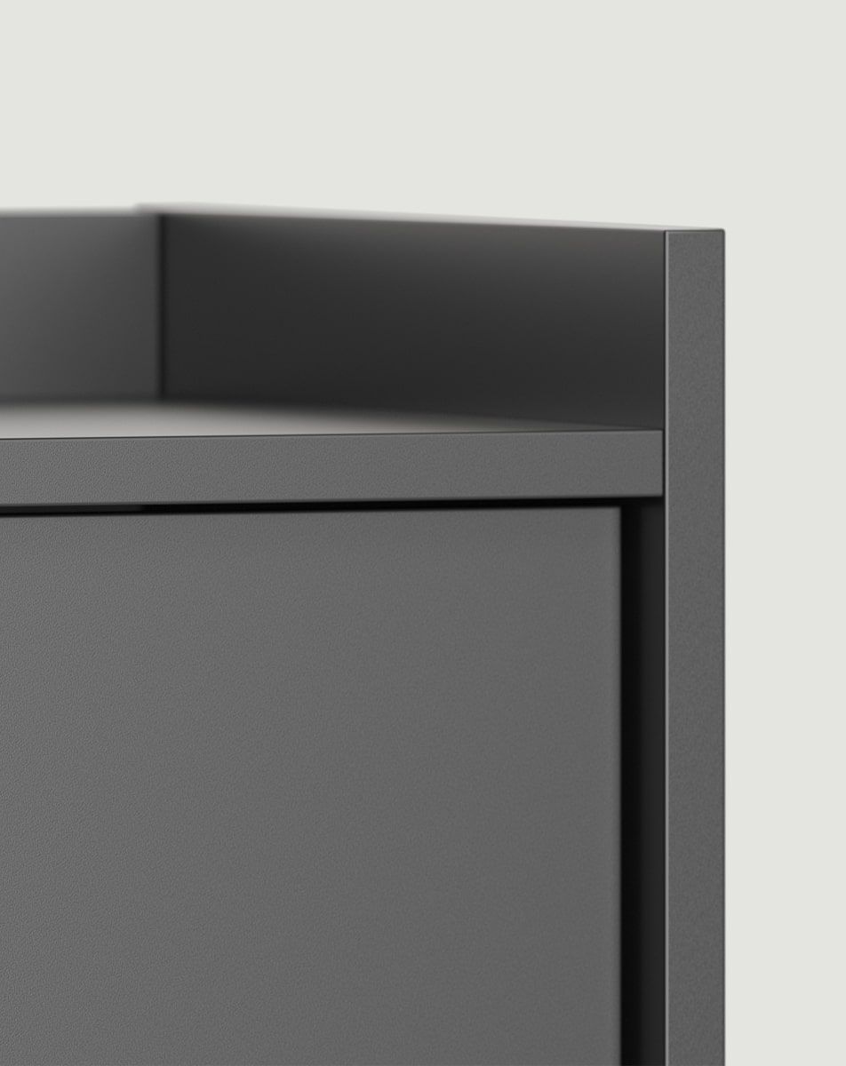 RTV skříň SIGI KS2TV3S
Barva: Diamantově šedá
                            