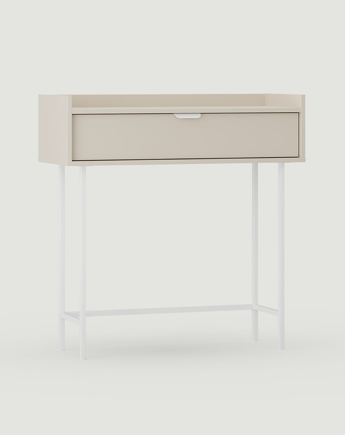 Konzola Sigi KS1
Barva: Wrapping Cashmere
Noha: bílá
Rukojeť: LAYERS 110 hrana rukojeti Porcelánová bílá