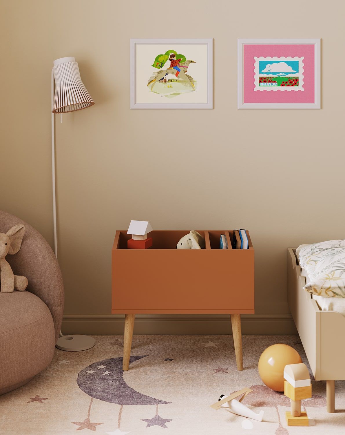 Organizér na knihy a hračky FENRIS KIDS SF02K