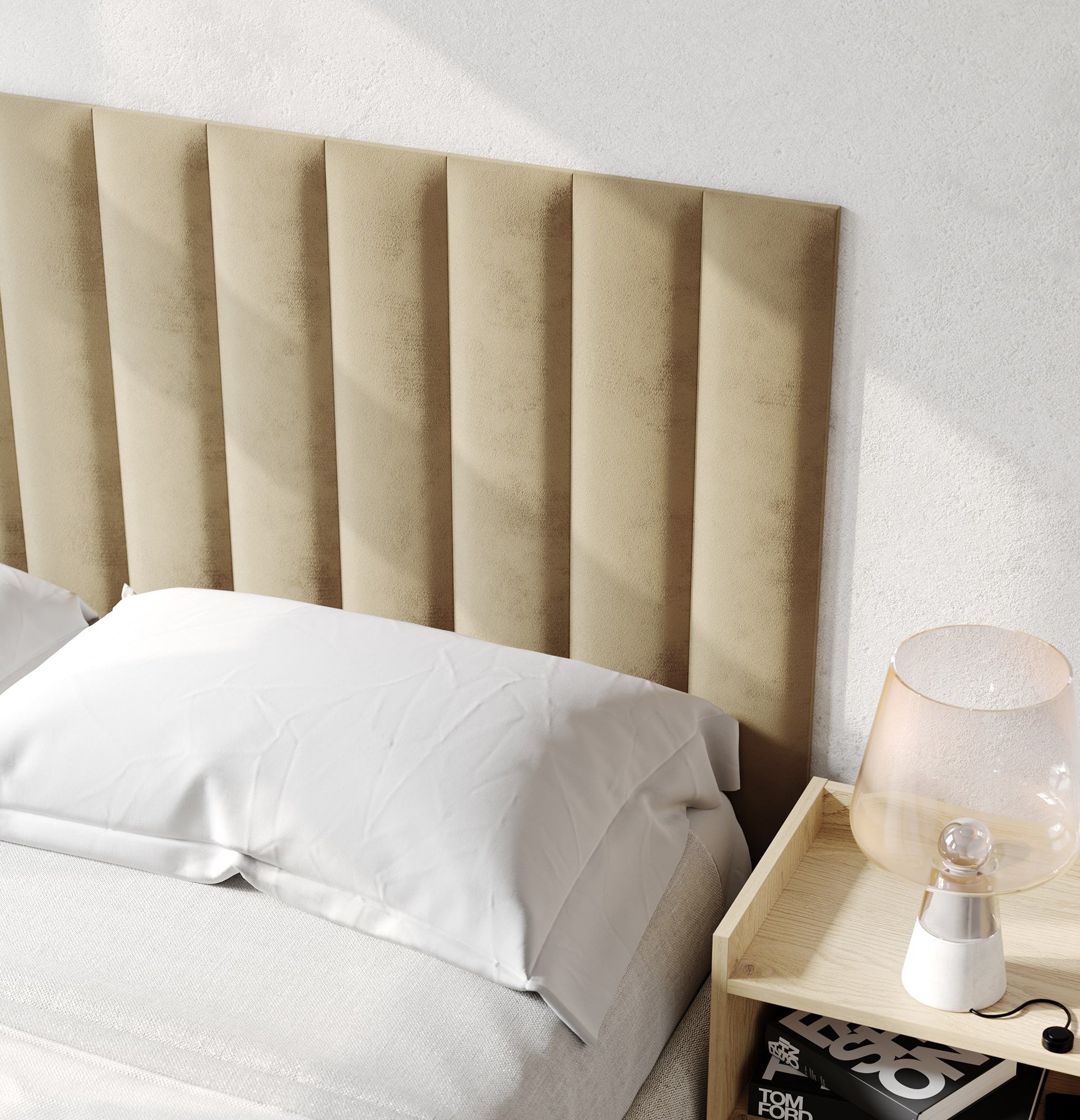 Čalouněný nástěnný panel PS15
Barva materiálu čalounění: Velvet 03