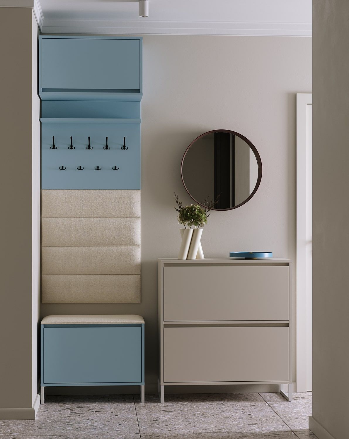 Čalouněný nástěnný panel P01 40-70cm
Barva čalounického materiálu: Terra 02