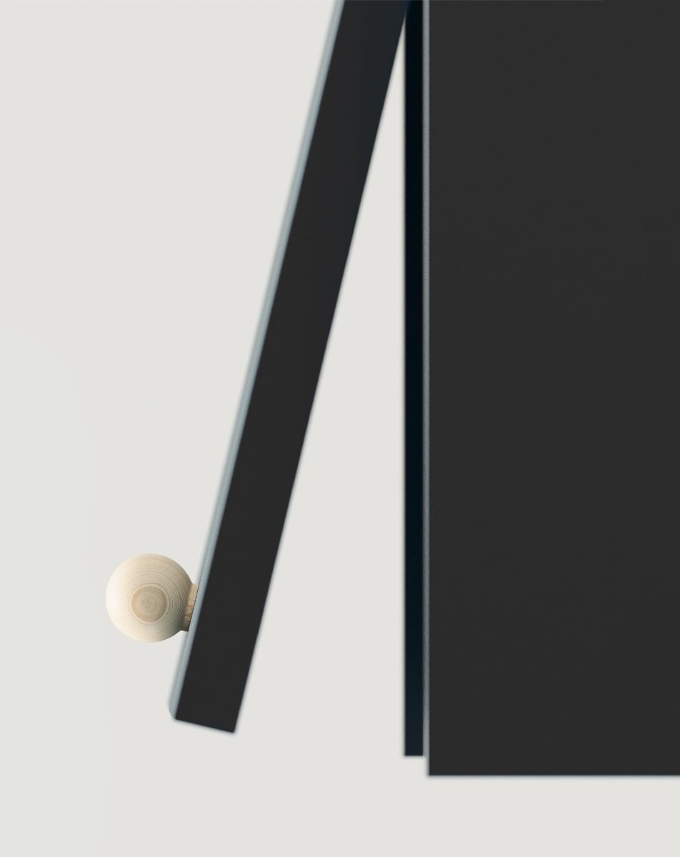 Pavilon KABE PWK01 ve stylu JAPANI
Barva: Onyx Black
Rukojeť: Dřevěná kuličková rukojeť KD