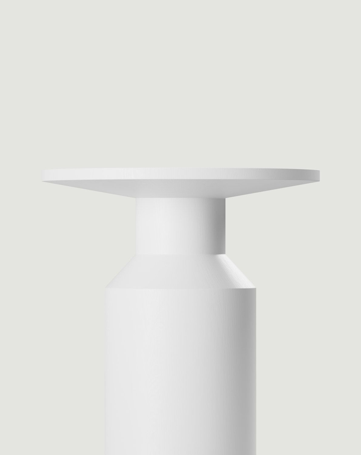 Dřevěný konferenční stolek FLAT SK2 White