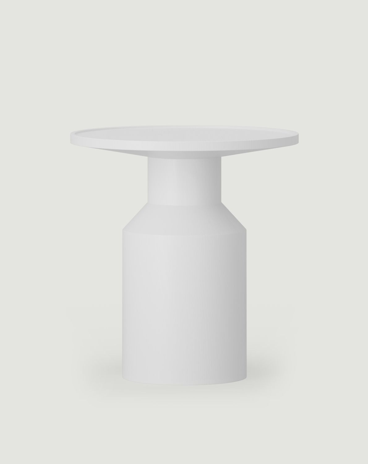Dřevěný konferenční stolek FLAT SK2 White