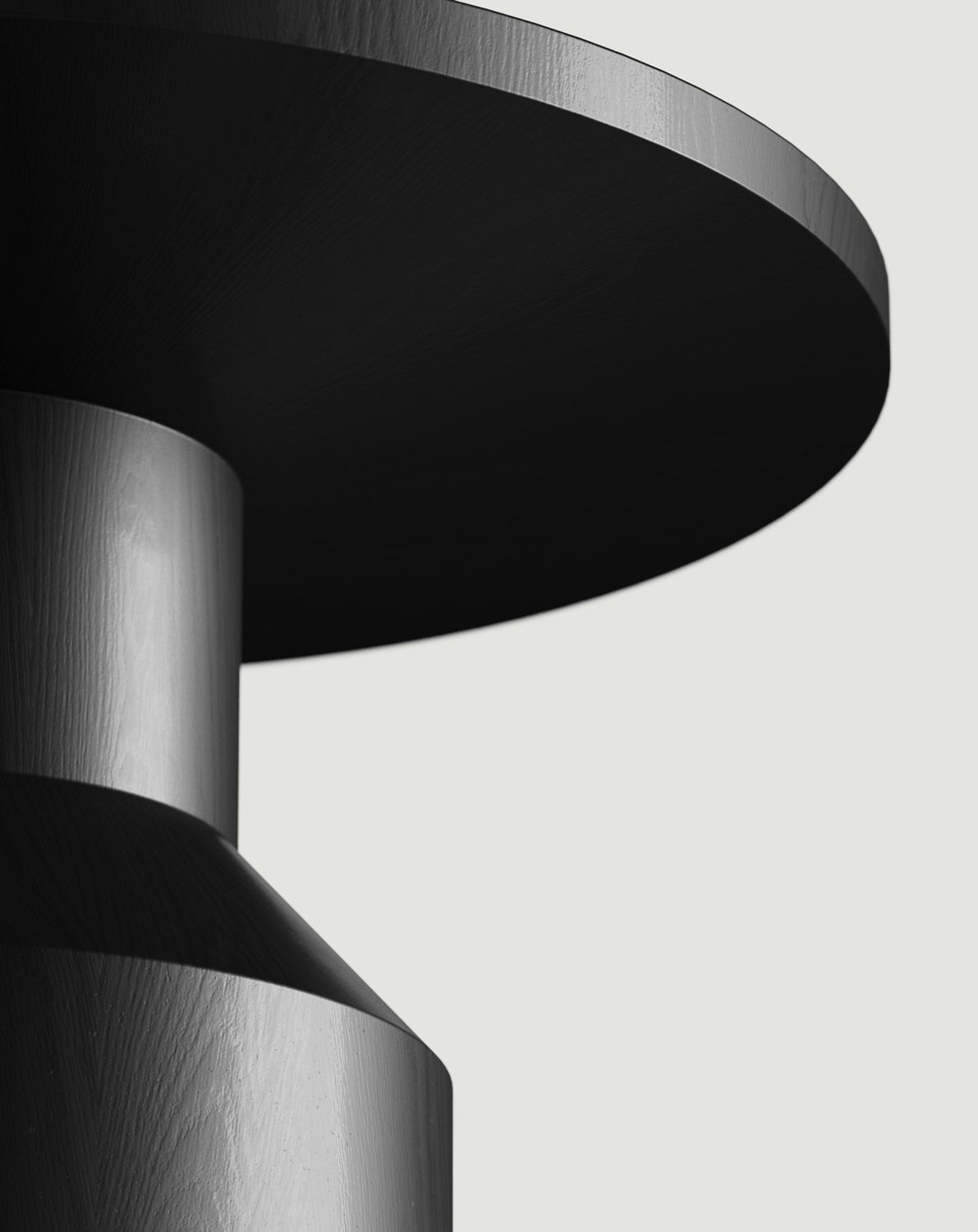 Dřevěný konferenční stolek FLAT SK2 Black