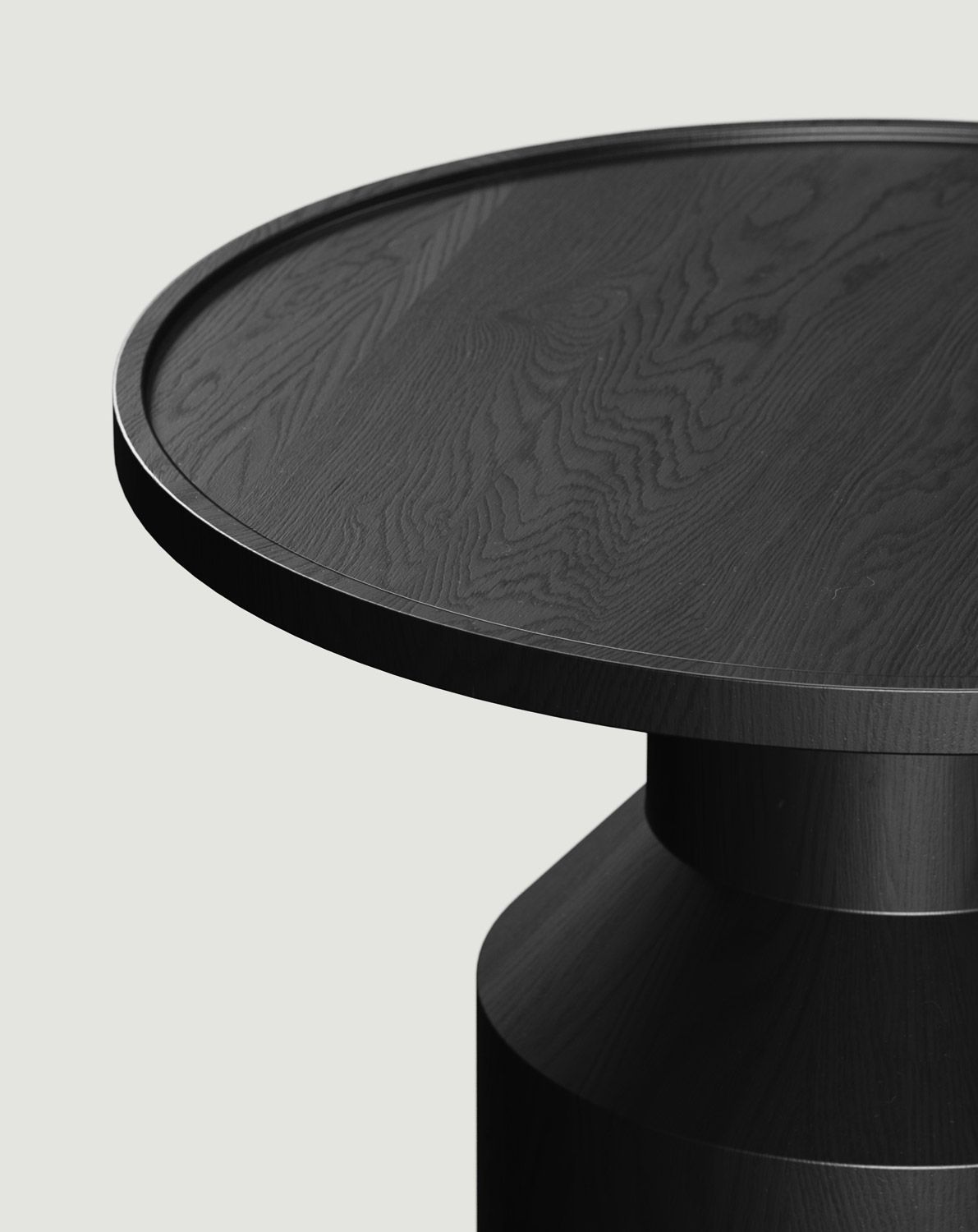 Dřevěný konferenční stolek FLAT SK2 Black