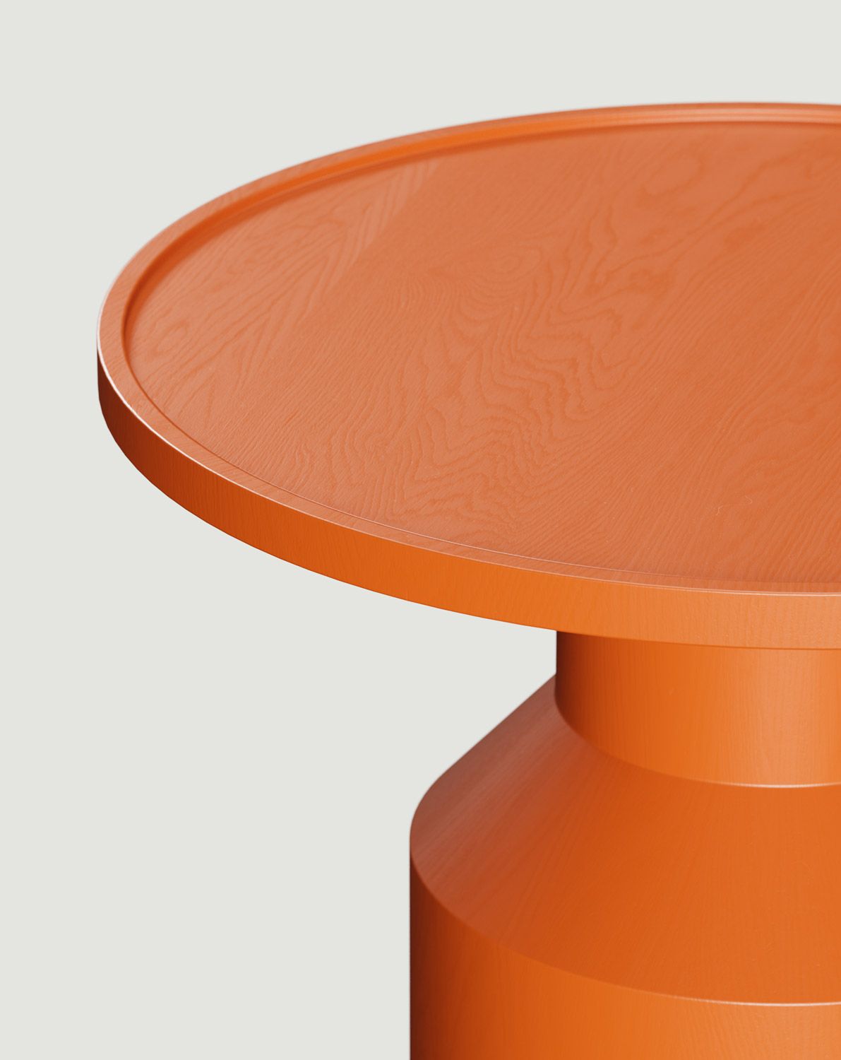 Dřevěný konferenční stolek FLAT SK2 Mandarin