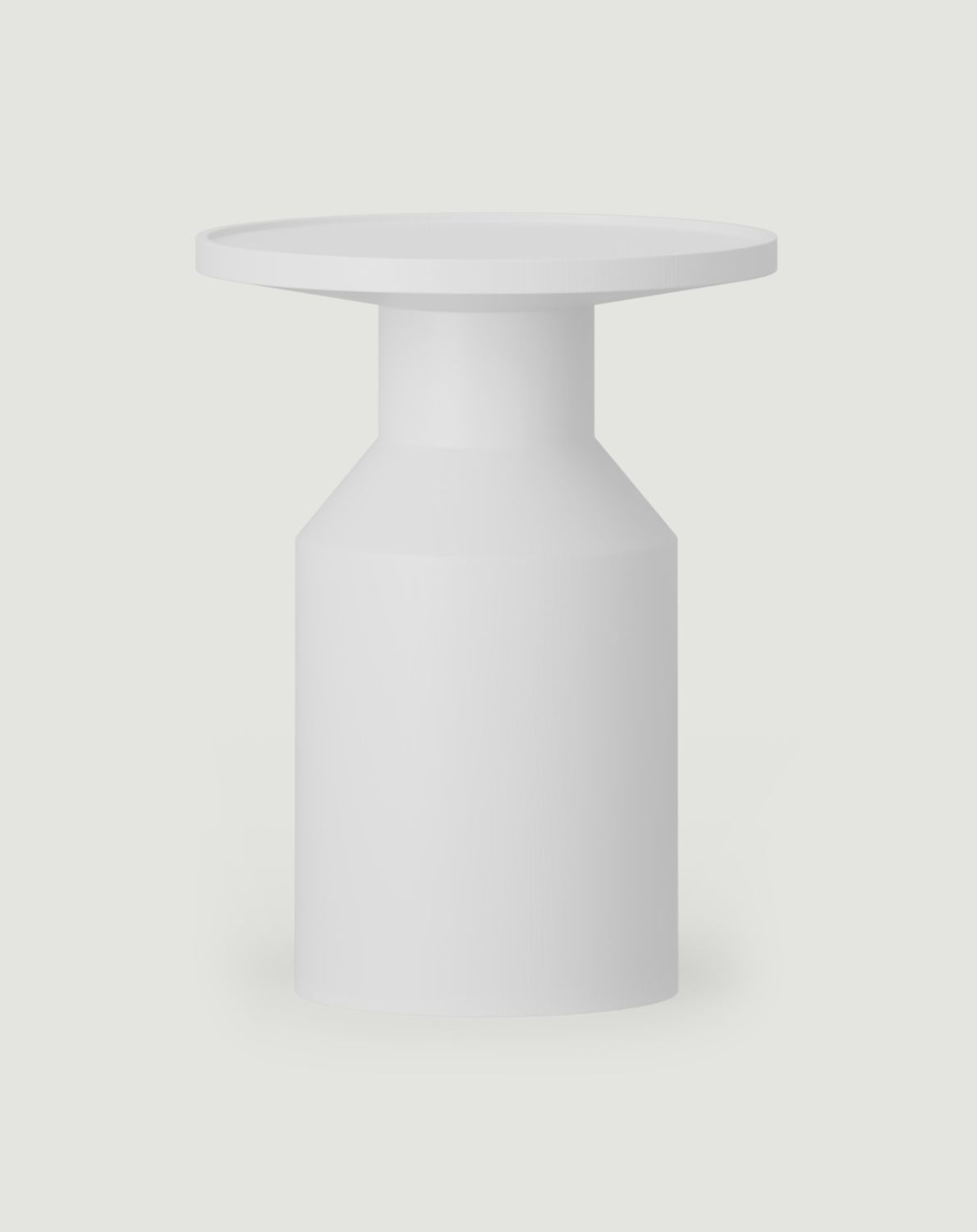 Dřevěný pomocný stůl FLAT SP2 White