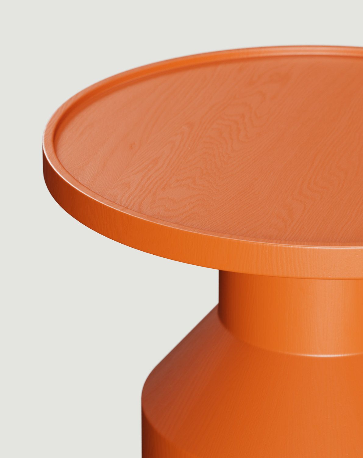 Dřevěný pomocný stolek FLAT SP2 Mandarin