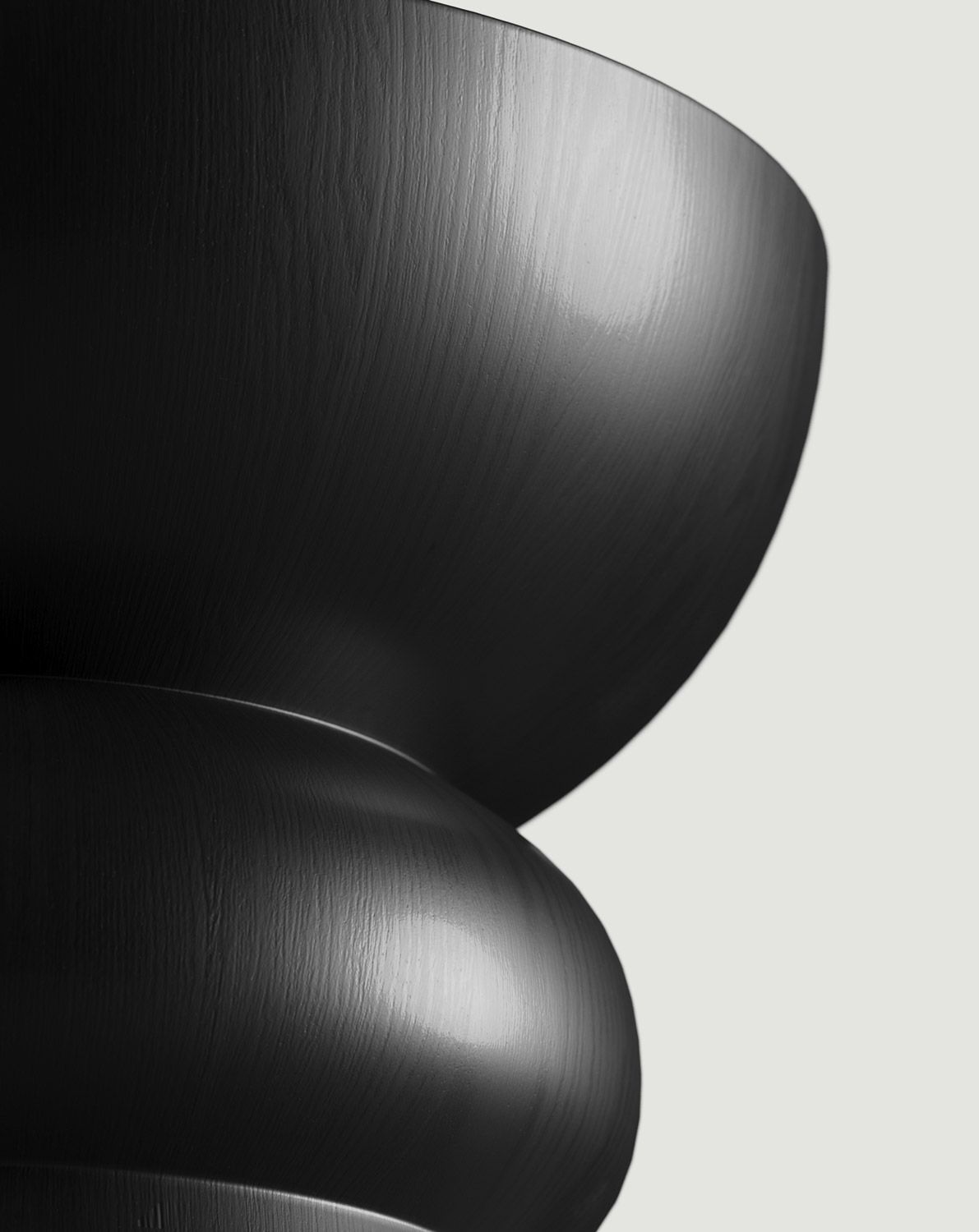 Dřevěný pomocný stolek FOLD SP5 Black