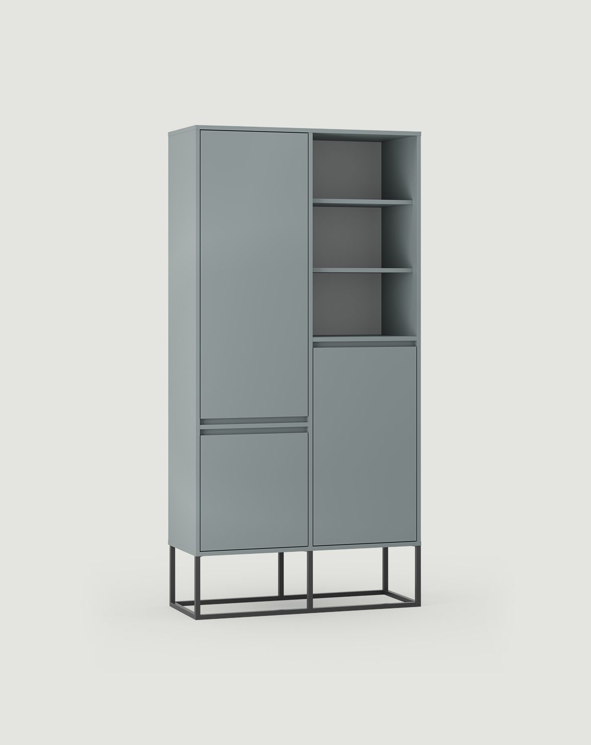 Šatní skříň ODIS SZO3
Barva: Twilight Blue
Barva nohou: ODIS Steel Grey