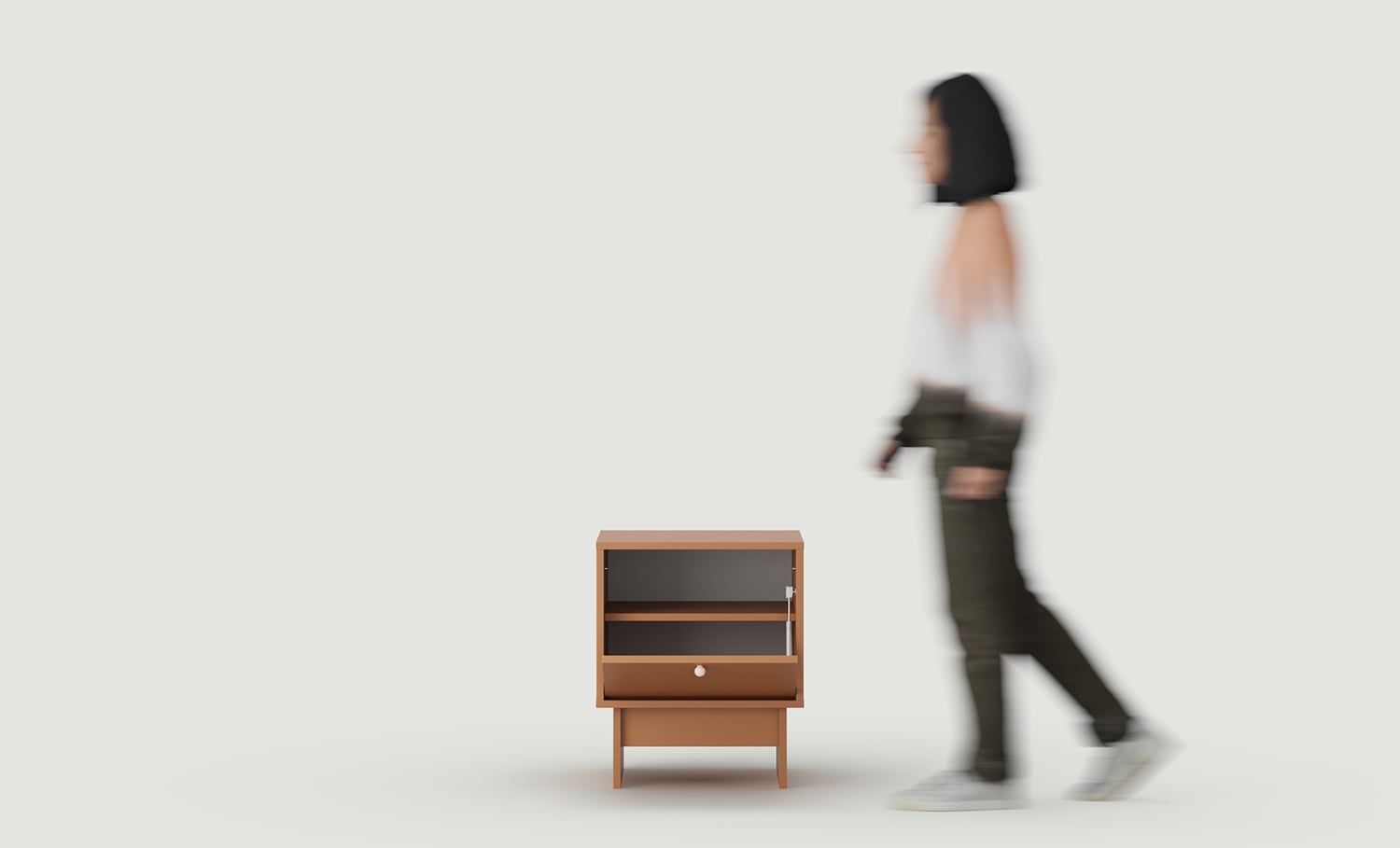 Skříňka na boty KABE KSB01 ve stylu JAPANDI
Barva: Sahara Deep
Rukojeť: dřevěná kulová rukojeť KD
