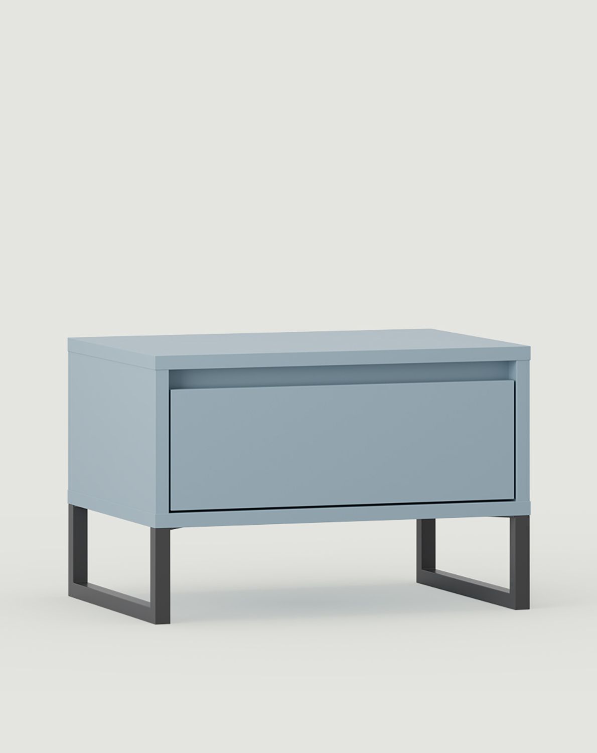 Noční stolek ODIS SN01
Barva: holubičí modř
Barva nohou: ocel ODIS Grey