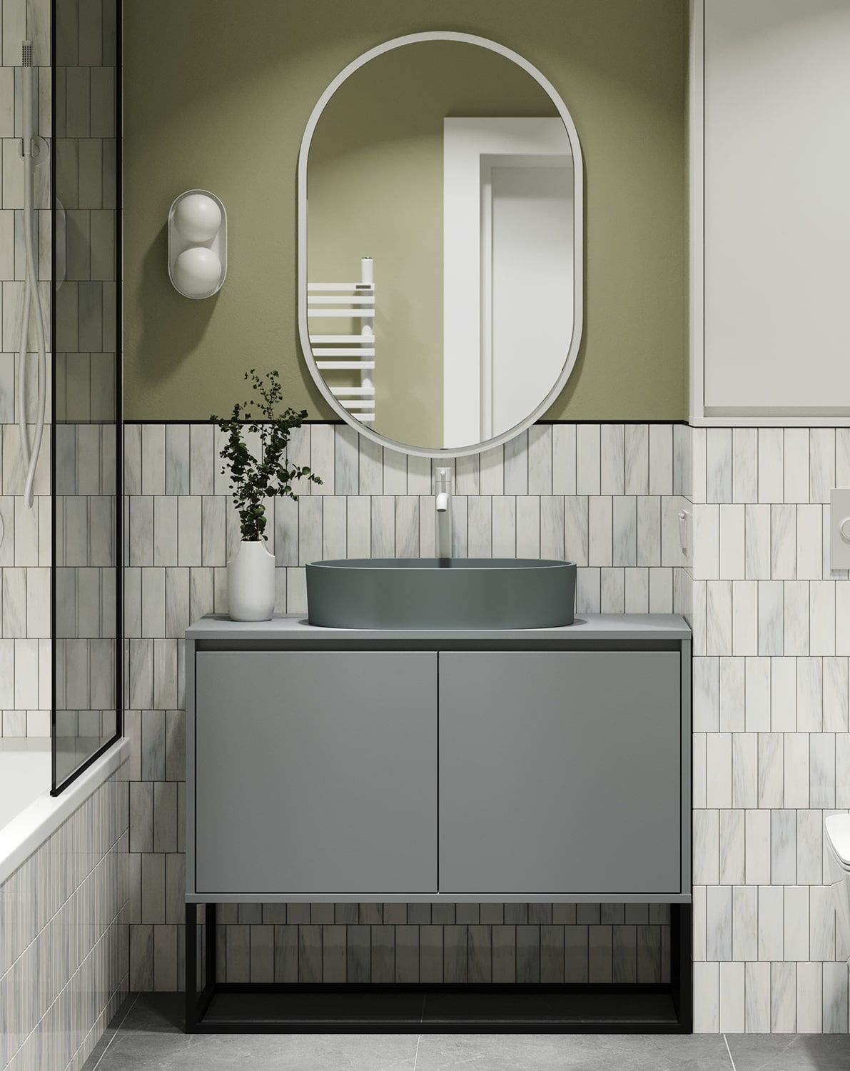 Skříňka ODIS s umyvadlem OMNIRES OU01
Barva: měsíční prach
Barva nohou: ODIS Steel Black
Umyvadlo: OVO M+ Midnight Blue OMNIRES
Vodovodní baterie: OMNIRO, barva: černá, barva: černá, barva: černá, barva: černá, barva: černá: Bílá matná OMNIRES
Deska: